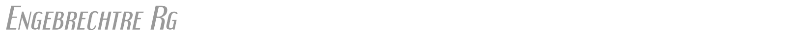 Engebrechtre font preview